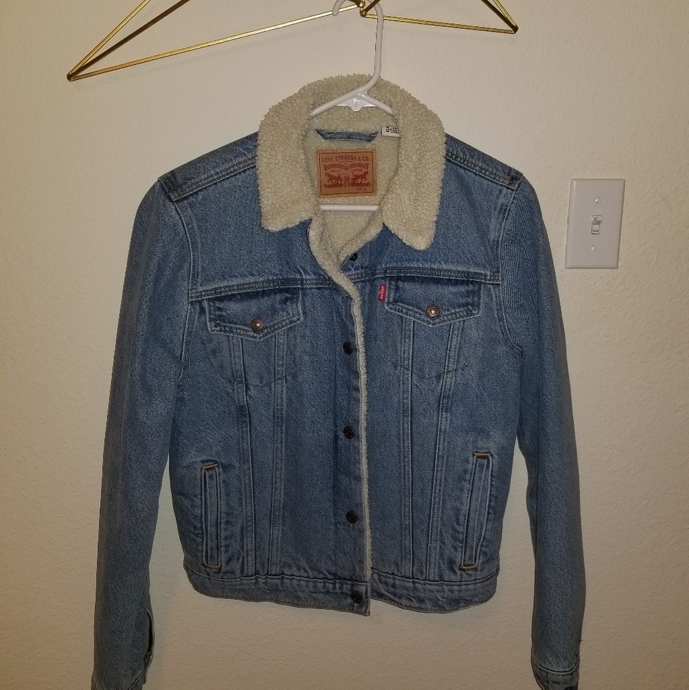 Sherpa lined Levi jacket